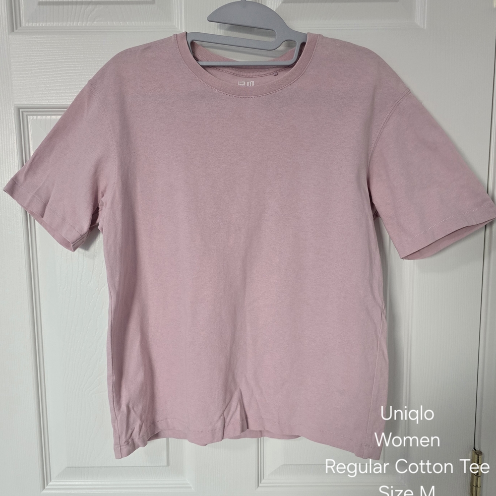 Uniqlo Pink Cotton Tee